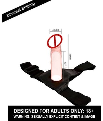 PREMIUM STRAP-ON DILDO-REMOVABLE DILDO-HOLLOW DILDO-PENIS SLEEVES UNIVERSAL SIZE SEX TOY-MEN & WOMEN-CRAZYNYT