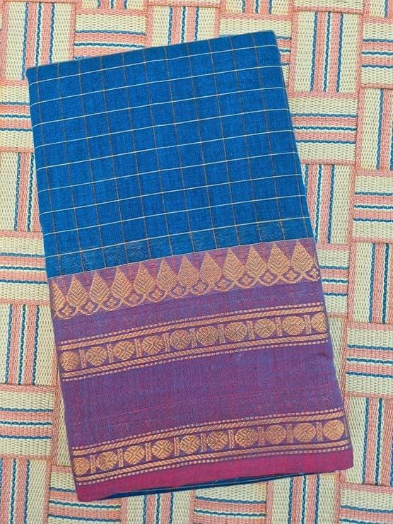 Women's Traditional Chettinad Cotton Saree