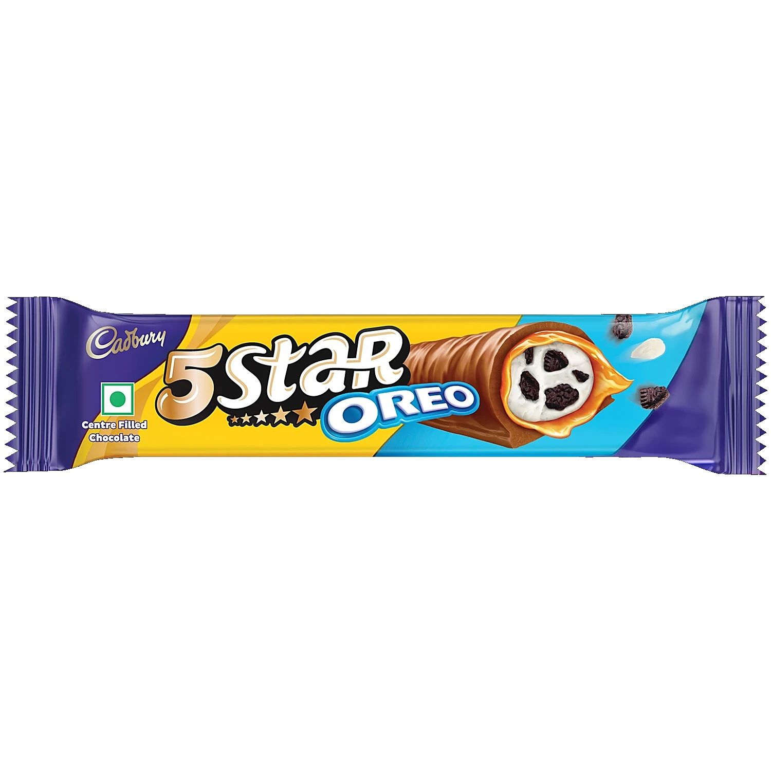 Cadbury 5 Star Oreo Centre Filled Chocolate Bar, 40 g