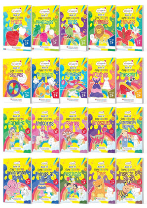 Oswaal Lil Legends CopyโColouring 20 twentyโBook Bundle โ Early Learning Activity Books for Kids (Ages 3+): Vegetables, Animals, Shapes, Dinosaurs, ... & Focus Product Bundle โ 26 August 2025 Oswaal Lil Legends CopyโColouring 20 twentyโBook Bundle โ Early Learning Activity Books for Kids (Ages 3+): Vegetables, Animals, Shapes, Dinosaurs, ... & Focus Product Bundle โ 26 August 2025