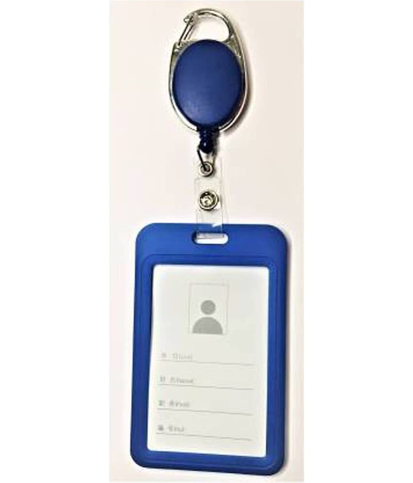 Dey 's stationery store Plastic ID Badge Holder  (Pack of 1)