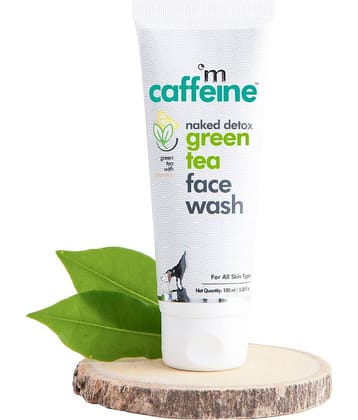 mCaffeine Green Tea Face Wash Vitimin C 100ml (Pack of 1)