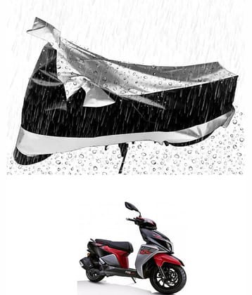 JVG Bike Body Cover for TVS NTORQ 125 ( Pack of 1 ) , Silver