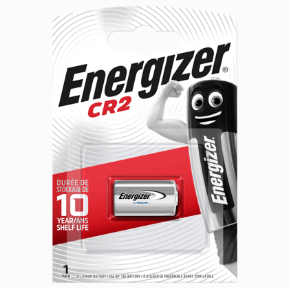 Energizer CR2 Lithium Batteries 3V - Pack of 1