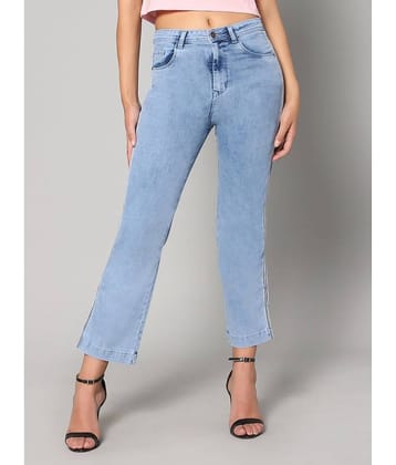 Rea-lize - Blue Denim Straight Fit Women's Jeans ( Pack of 1 )