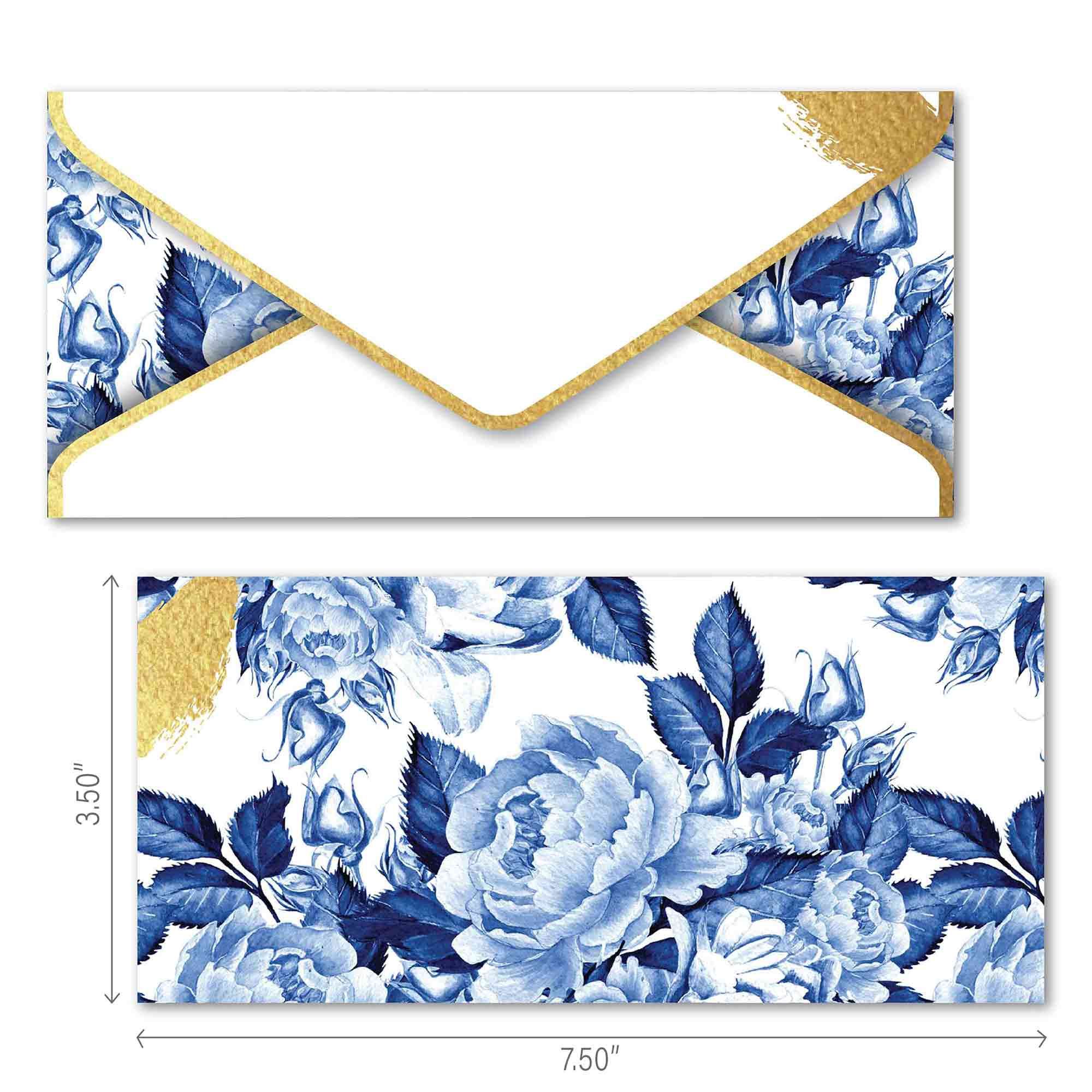 Antheia - Money Envelopes-Pack of 5 / Antheia Blue / No
