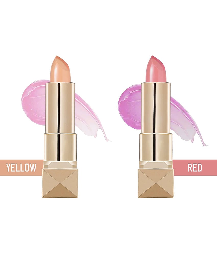 Seven Seas Lips Moist |Smooth Feel | Gel Lipstick Pack of 2