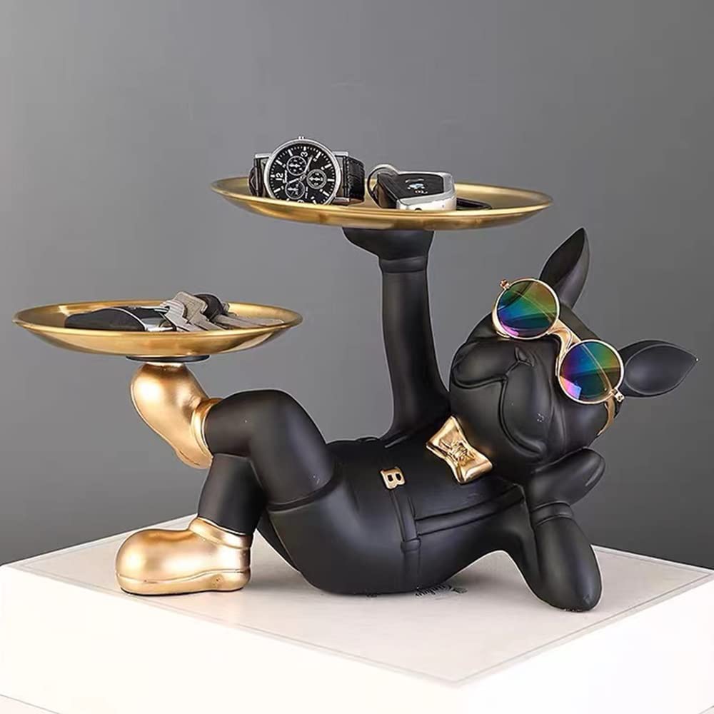 Plate Dog Black