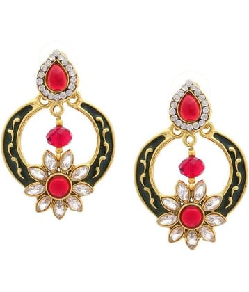 The Jewelbox Black Pearl Designer Stud Earrings