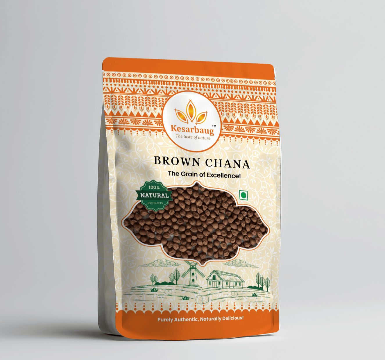 Kesarbaug Chana Brown (Whole), 250 gm