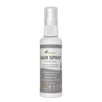 Hair Spray Hydrosol 100ml | Blend off Floral Water | Strong & Healthy Hair Growth | Non Oily | Non  Greasy | Chemical Free, Alcohol Free & Sulphate Free