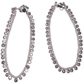 Anklet silver finish , alloy steel , brass platting