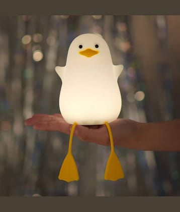 RAMDEV ENTERPRISE White Night Lamp ( Pack of 1 )