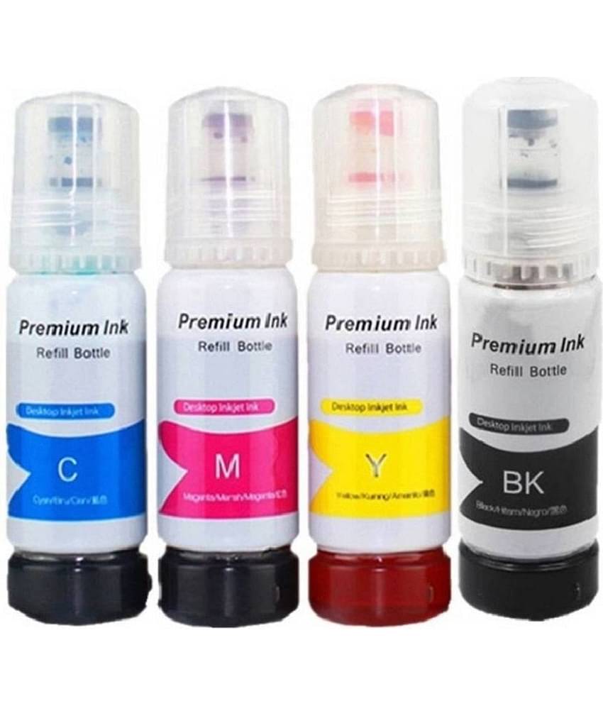 TEQUO L3152 For 003 Ink Multicolor Pack of 4 Cartridge for EPS0N For L3110 L3150 L3115 L3116 L3101 L1110 L3151 L3152 L3156 L5190 Printer