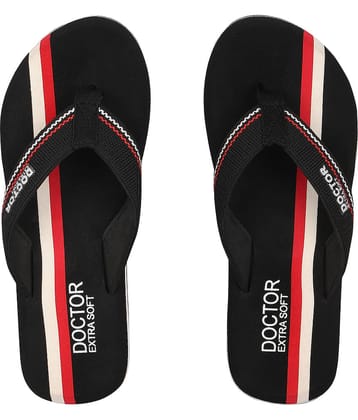 DOCTOR EXTRA SOFT - Black Men's Daily Slipper