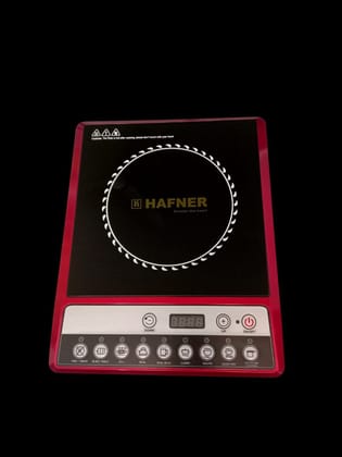 HAFNER by HAFNER Induction Cooktop(Red, Push Button | INDUCTION COOKTOP PREMIUM RED)