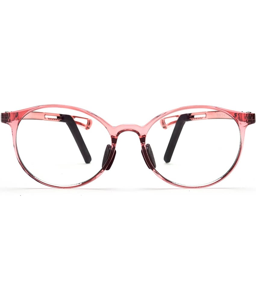 Yourspex+ Transparent Light Grey Oval Full Rim TR-90 Frame