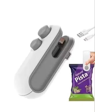 Portable Plastic Bag Sealing Machine | Mini Bag Sealer with Cutter and Magnet | Packet Sealer for Food, Snacks, Traveling Food Packets Bags (Rechargeable) 1Pcs Portable Plastic Bag Sealing Machine | Mini Bag Sealer with Cutter and Magnet | Packet Sealer for Food, Snacks, Traveling Food Packets Bags (Rechargeable) 1Pcs