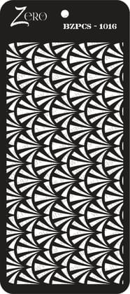 Brand Zero Pratibimb Craft Stencil - Select Your Preferred Size - Code: BZPCS-1016