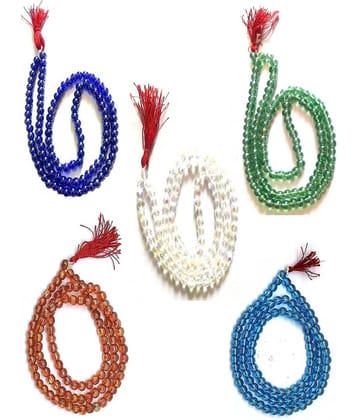 Spherulemuster - Glass Rosary ( Pack of 5 )