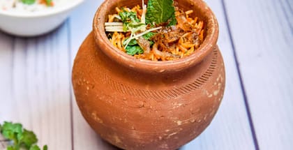 2 x Vegetable Biryani