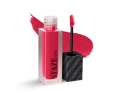 Staze Lips Dont Lie Liquid Lipstick - Pretty in Pink - 01