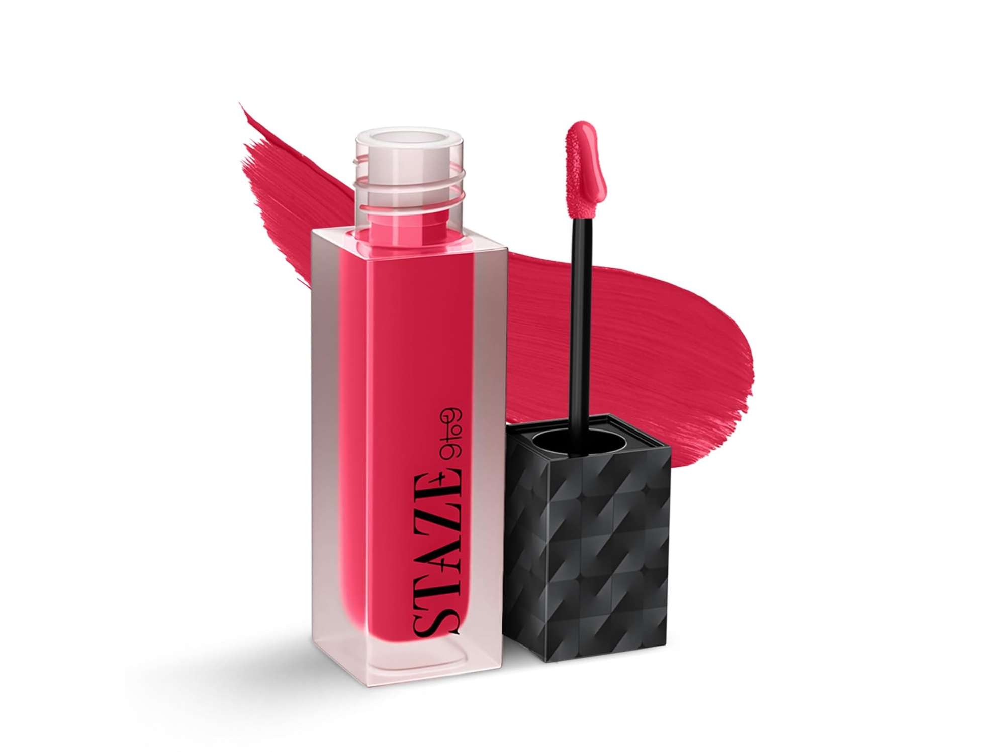 Staze Lips Dont Lie Liquid Lipstick - Pretty in Pink - 01