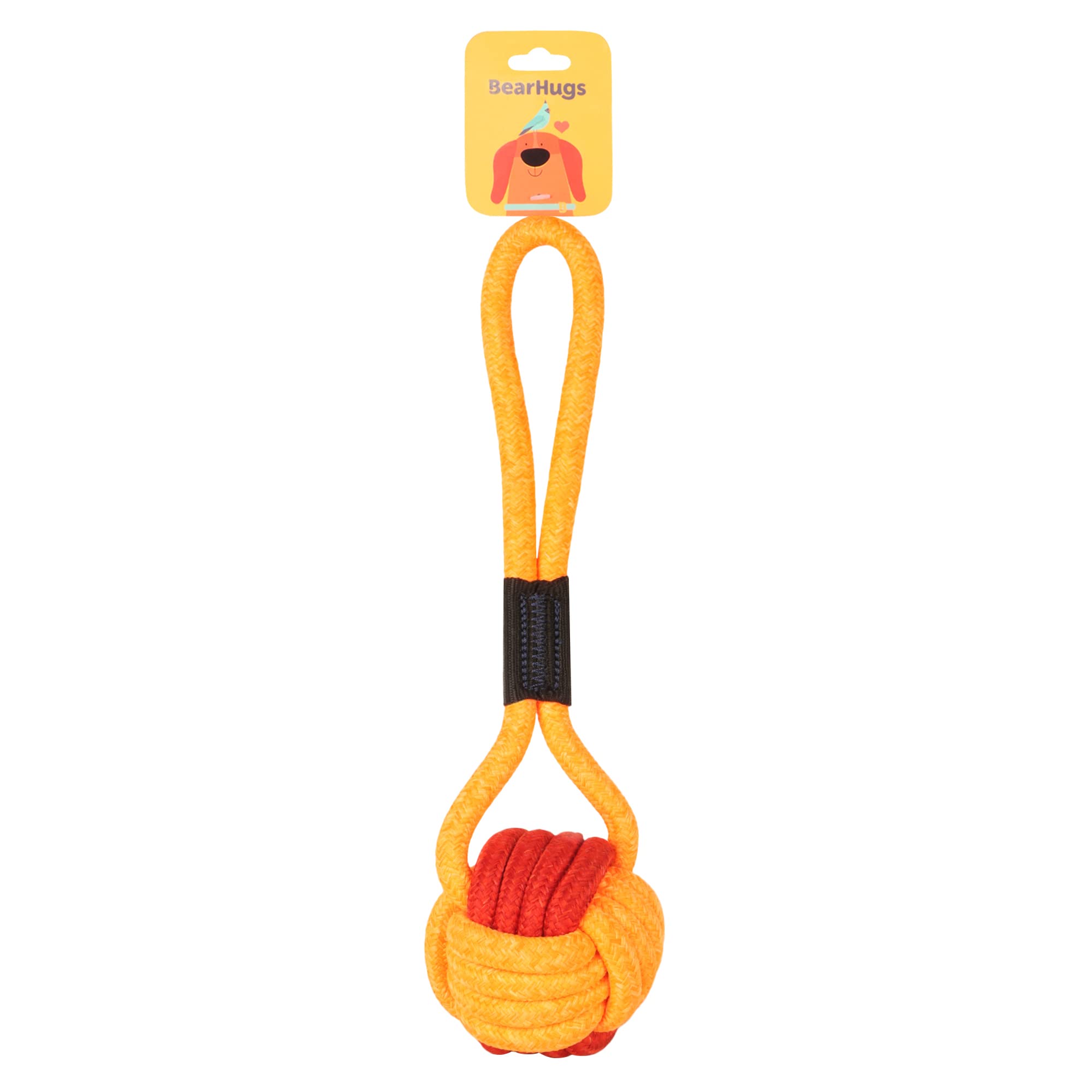 BearHugs Rope Tug Toy - RT 2 Strong, Durable & Safe Perfect for Dog