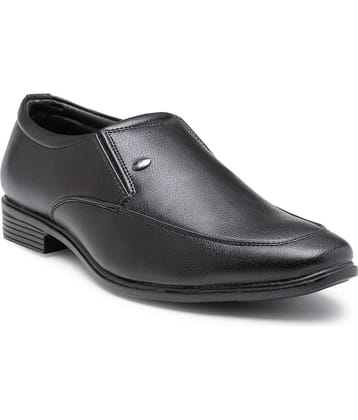 Action - Black Men's Slip On Formal Shoes