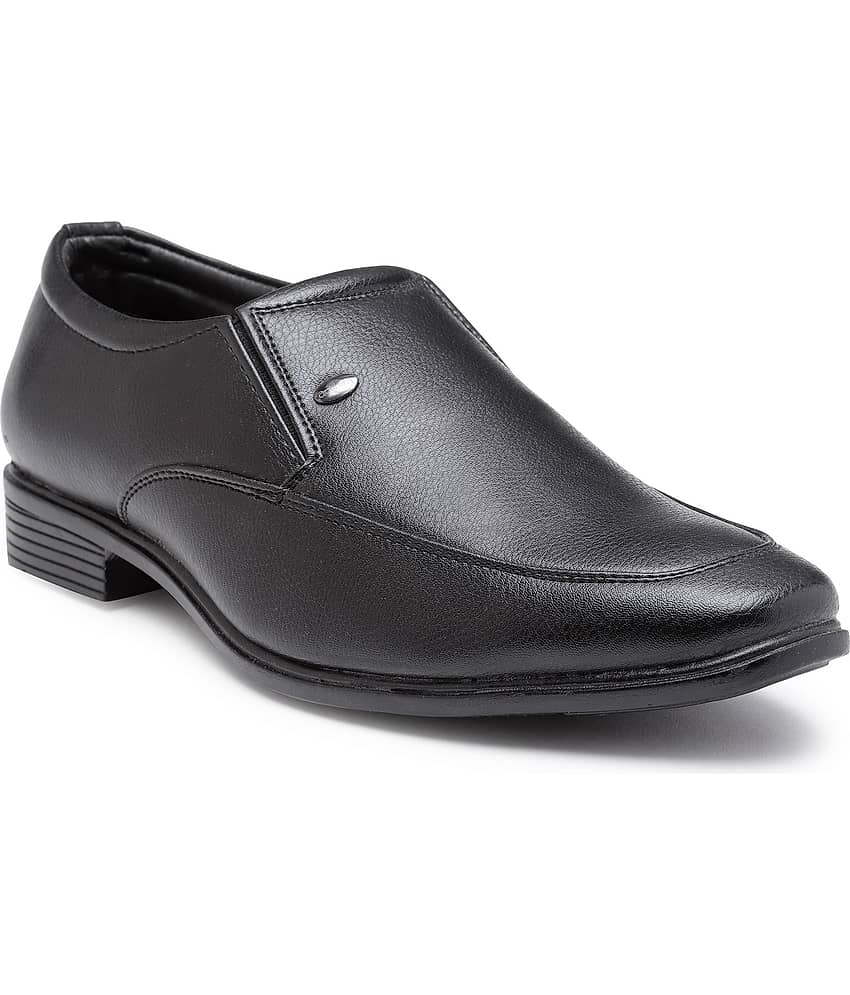 Action - Black Men's Slip On Formal Shoes