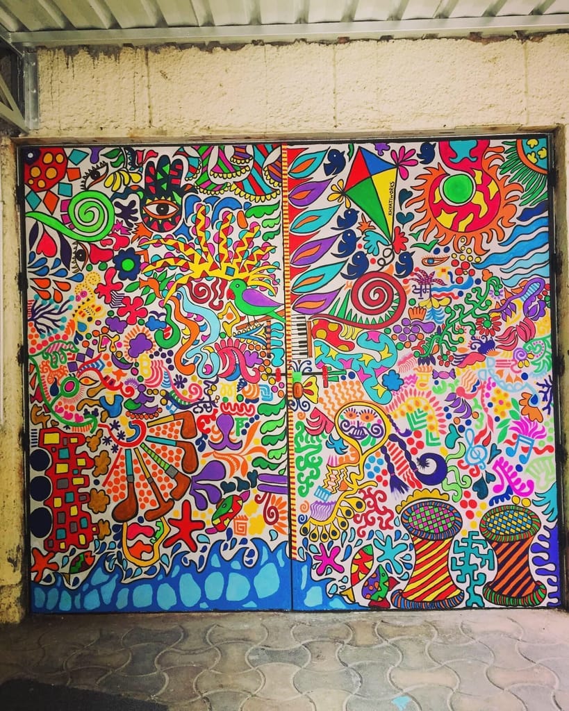 Happy Days Mural - Paint and Wallpapers | Buy online on ZillyBuy