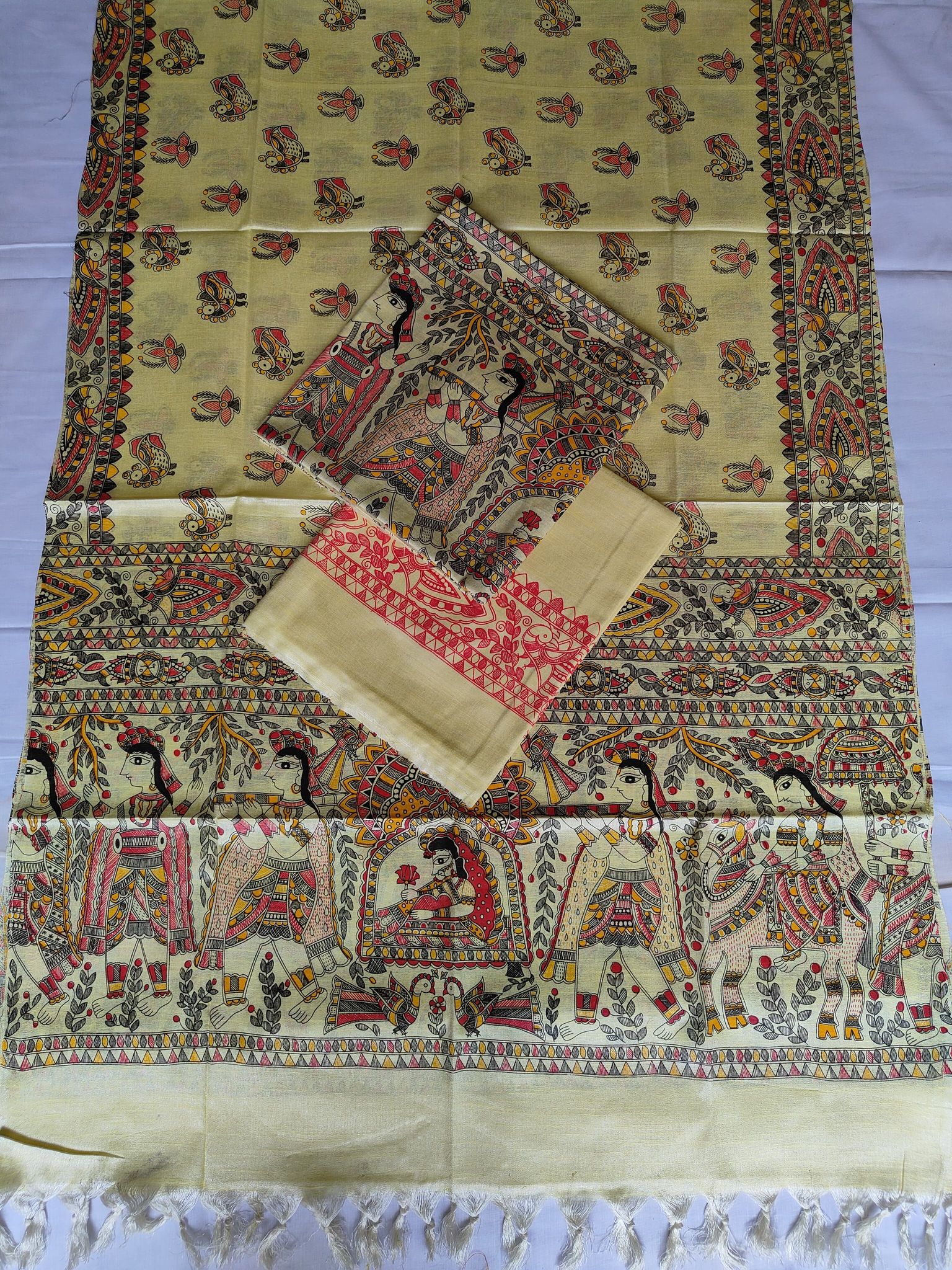 Khadi  silk full suit