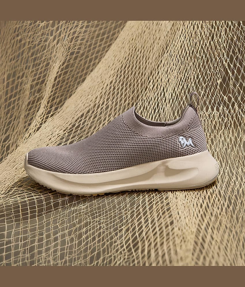 Neemans Beige Men's Slip-on Shoes