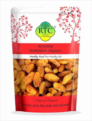RTC FOODS | RTC Munakka Afghan Long | Raisin Abjosh | Nuts and Dry Fruits | Daily Grocery Need