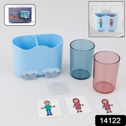 Wall-Mounted Toothbrush Holder