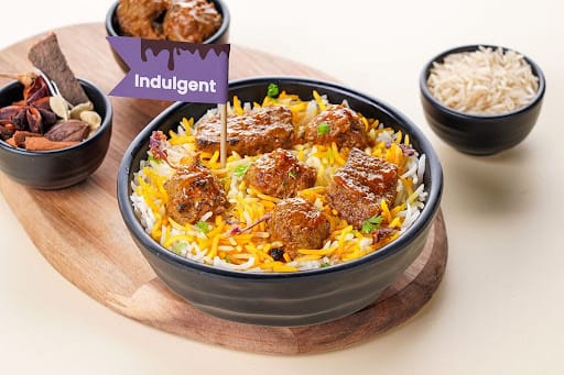 Lucknowi Mutton Kofta Biryani Bowl