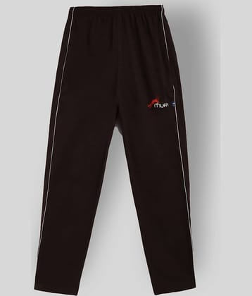 Muffy Pack of 1 Boys Cotton Trackpant ( Brown )