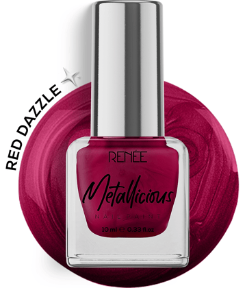 Renee Red Matte Nail Polish 10 ( Pack of 1 )