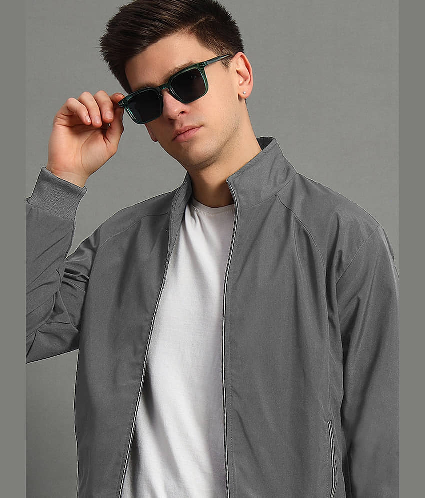 GET GOLF Polyester Men's Casual Jacket - Grey ( Pack of 1 )