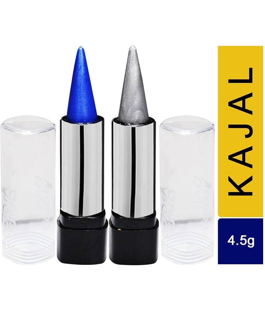 Color Diva Kajal Stick Silver, Blue Pack of 2 4 g