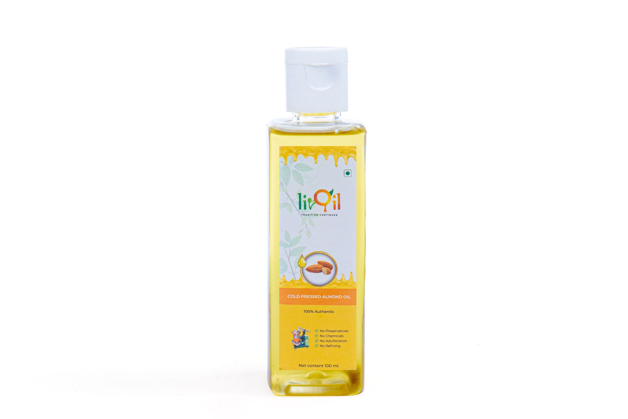 Cold Pressed Almond Oil - 100 ml