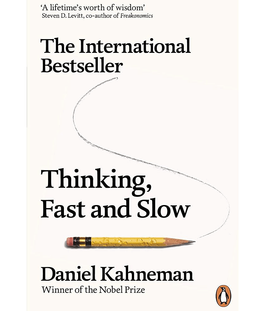 THINKING FAST AND SLOW BY DANIEL KAHNEMAN.THE INTERNATIONAL BESTSELLER DANIEL KAHNEMAN.PAPERBACK EDITION.