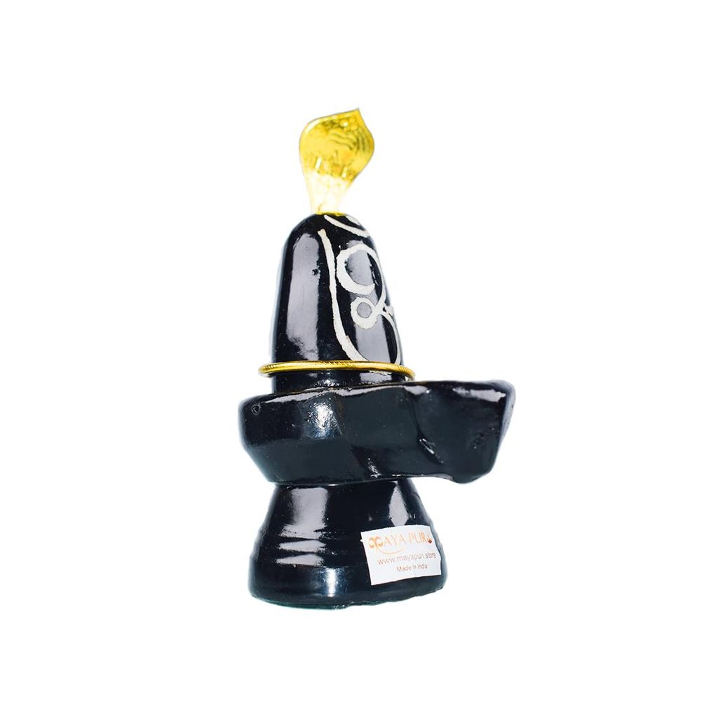 MAYAPURI Shiv Lingam/Shivling with Naga/Snake for Home/Office Puja/Decoration/Gift Item (3 inch) - Pooja Needs | Buy online on ZillyBuy
