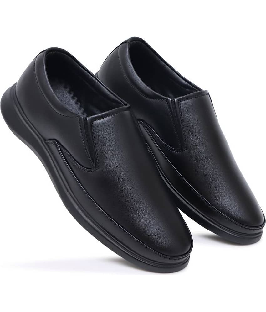 SHUAN Brown Men's Mocassin Formal Shoes