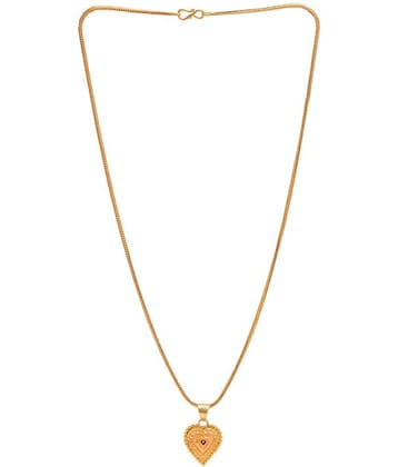 Jewar Mandi - Yellow Pendant ( Pack of 1 )