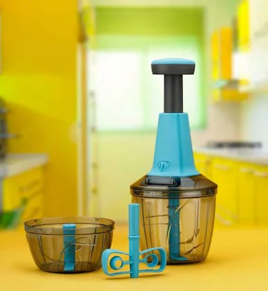 Grecy Push Chopper Combo Blue