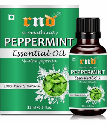 Peppermint Essential Oil (15ML) 100% Pure Natural & for Aromatherapy, Skin, Acne & Hair Growth