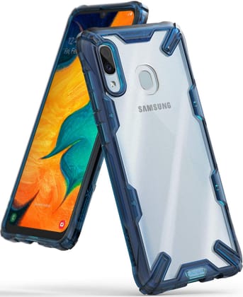 Samsung Galaxy A30 Back Cover Case | Fusion X-Blue