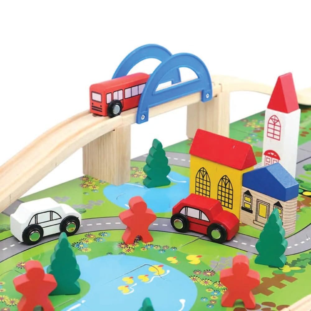 Train/Car Track Set for Kids