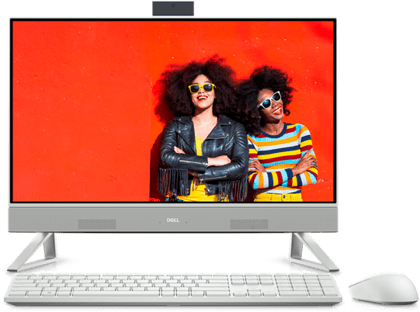 Dell Inspiron 5410 12th generation Corei7-1255U, 16GB RAM,512GB SSD,23.8 FHD TouchScreen Windows 10 Plus MS Office 21 AlO -3years Dell Warranty-Silver